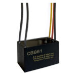 CAPACITOR ABANICO 2.2MFX550V / 6.5MFX450V / 4MFX450V AC CBB61