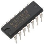 Circuito Integrado 74LS04 Compuerta NOT Inversor TTL DIP-14