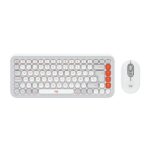 TECLADO Y MOUSE LOGITECH POP ICON COMBO INALÁMBRICO BLUETOOTH ESPAÑOL 920-013055