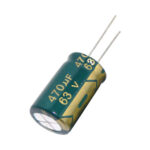 CAPACITOR ELECTROLITICO 470uF X 63V