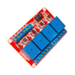 MODULO RELAY 4 CANALES (4CH) 12VDC 10A CON ACTIVACION ALTA/BAJA