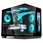 CASE EAGLE WARRIOR CG01YJRA001C MID TOWER SIN VENTILACION INCLUIDA CON VIDRIO TEMPLADO SIN FUENTE DE PODER CON PANTALLA DE 11.8 PULG