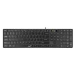 TECLADO GENIUS SLIMSTAR 126 MEMBRANA ALÁMBRICO USB ESPAÑOL 31310017401