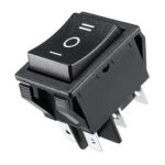 SWITCH ROCKER 20A 125V 6 PINES PULSADOR TEMPORAL