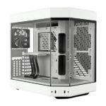 CASE GAMING HYTE Y60 MID TOWER VENTILADORES 3 DE 120MM CON VIDRIO FRONTAL, LATERAL Y ESQUINA CS-HYTE-Y60-WW