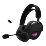 HEADSET GAMING RGB ASUS ROG PELTA ALÁMBRICO USB-C / INALÁMBRICO BLUETOOTH/ 2.4GHZ