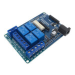 PLACA DE EXPANSION MODULO RELAY 4 CANALES 4CH 5VDC V1.3