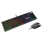 TECLADO Y MOUSE GAMING RGB MSI FORGE GK320 COMBO RED INGLES S11-04CE204-HH9