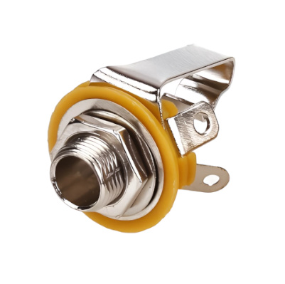 enlazanexo-39d159768caeb5f5-1 CONECTOR HEMBRA JACK 1/4" 6.3MM MONO PARA CHASIS NB-403 - Imagen 1