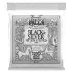 Juego Cuerda Ernesto Palla Guitarra Clásica Nylon NEGRO | ERNIE BALL 2406