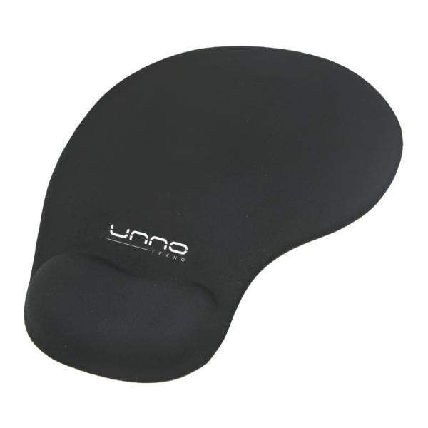 enlazanexo-410ce2dd43f540e1 MOUSE PAD UNNO TEKNO MP6001BK 19X23CM MICROFIBRA ERGONÓMICO - Imagen 1