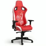 SILLA GAMING ERGONÓMICA NOBLECHAIRS EPIC EDICIÓN FALLOUT NUKA COLA CUERO SINTÉTICO NBL-PU-FNC-001