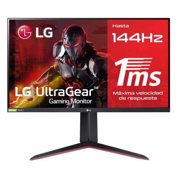 enlazanexo-4acefeec837b4b2f MONITOR 27 PULG LG 27GN65R-B FHD 1920x1080 144Hz DP HDMI PLANO SLIM 195174010860 - Imagen 1