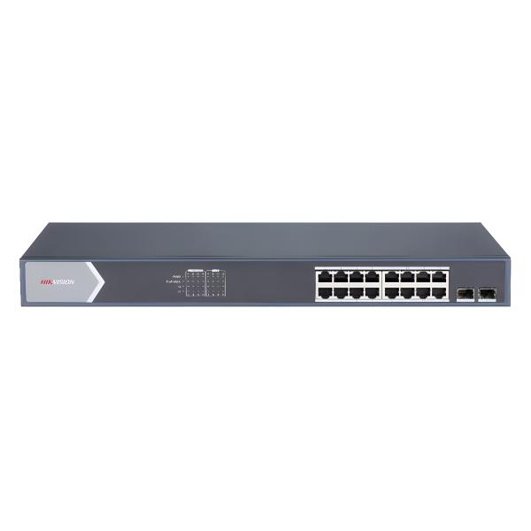 enlazanexo-4bf852f6574e84c0 SWITCH HIKVISION DS-3E1518P-EI/M(O-STD) 16 PUERTOS GIGABIT POE / 1 PUERTO GIGABIT RJ45 / 1 PUERTO SFP ADMINISTRABLE 301802748 - Imagen 1