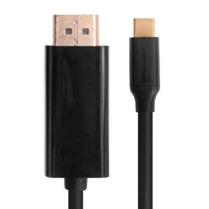 CABLE USB-C A DISPLAY PORT UNNO TEKNO CB4059BK 4K 10GBPS 1.5M