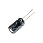 CAPACITOR ELECTROLITICO 22uF X 100V