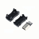 CONECTOR MACHO PLUG DC MINI USB PLASTICO