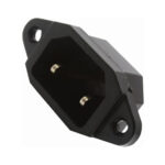 CONECTOR MACHO PLUG AC 2 PINES FUENTE / OLLAS OAR00015