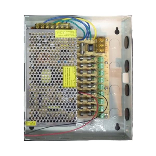 enlazanexo-5ff3e48b54874005 CAJA DE CORRIENTE SKY 9 SALIDAS -12V/CD10A CRC-14 - Imagen 1