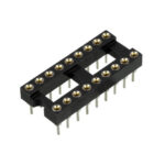 BASE PARA CIRCUITO INTEGRADO 16 PIN REDONDOS 2.54MM