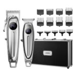 KIT CORTADORA Y AFEITADORA ORAIMO SMART BARBERKIT CON 14 PEINES DE GUIA OCS-550