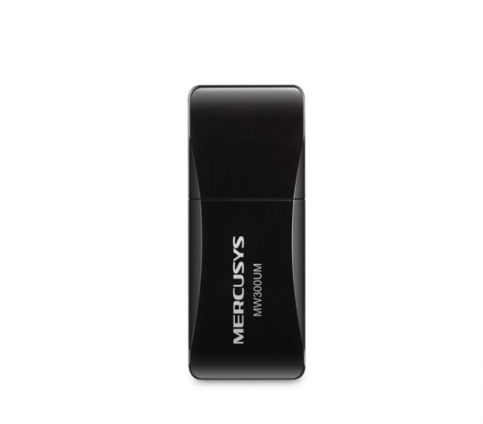 enlazanexo-6c7d3dbdb06565d4 ADAPTADOR MERCUSYS MW300UM USB MINI INALAMBRICO N300 MW300UM (EU) - Imagen 1