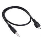 CABLE AUXILIAR 3.5MM A MICRO USB PARA INTERFAZ V8