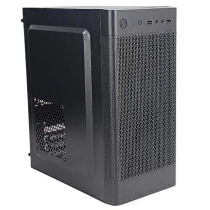 CASE CM05Q1RA001C MINI TOWER SIN VENTILACIÓN INCLUIDA CON PANEL LATERAL Y CON FUENTE DE PODER 600W