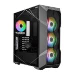 CASE GAMING RGB COOLER MASTER TD500 MAX MID TOWER VENTILADORES 4 DE 120MM CON FUENTE DE PODER INCLUIDA TD500V2-MGNN85-SL0