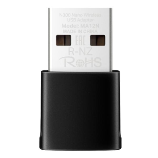 enlazanexo-8c1acefdef43b66e ADAPTADOR USB WI-FI MERCUSYS MA12N(EU) N300 300 MBPS 2.4 GHZ - Imagen 1