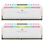 MEMORIA RAM PC 16GB (2×8GB) CORSAIR DOMINATOR PLATINUM RGB DDR4 3600MHz CL18 1.35V RGB CMT16GX4M2C3600C18W