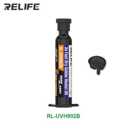 MASCARA UV NEGRO CURABLE PARA REPARACION DE PCB RELIFE RL-UVH9002B