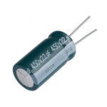 CAPACITOR ELECTROLITICO 22 UF X 450V