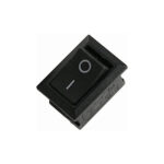 SWITCH MINI ROCKER 21X15MM 10A 125V 2 PINES ANGULO ON-OFF KCD1