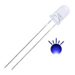 DIODO LED 5MM AZUL INTERMITENTE