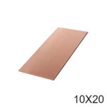 PLACA DE COBRE LAMINA DE COBRE 10X20 CM 1 CARA