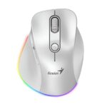MOUSE GENIUS RGB RS2 ERGO 9000S PRO INALÁMBRICO CON RECEPTOR 2400 DPI 31030039400