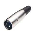CONECTOR PLUG METAL CANNON XLR M-60