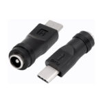 ADAPTADOR USB TIPO C MACHO A DC 2.1MM HEMBRA