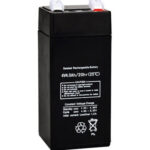 BATERIA RECARGABLE ACIDO PLOMO SELLADA 4V 4AH 2-FM-4 PARA ROMANAS