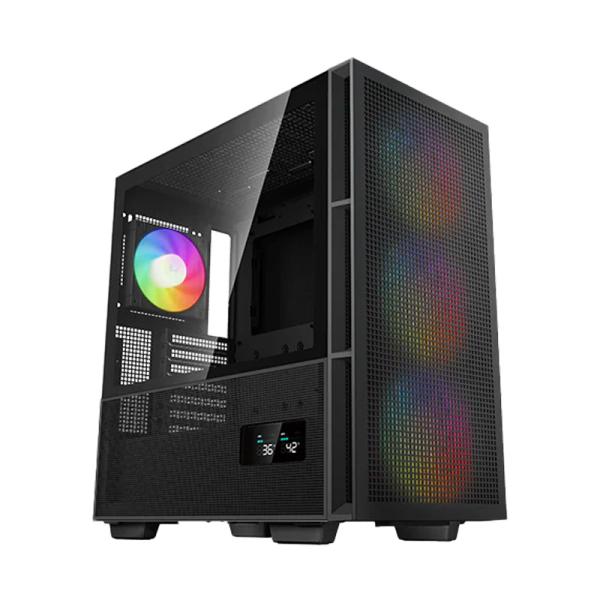 enlazanexo-a4ba116bb5051675 CASE GAMING RGB DEEPCOOL CH560 DIGITAL MID TOWER 3 VENTILADORES DE 140MM Y 1 DE 120MM CON VIDRIO LATERAL Y MALLA FRONTAL R-CH560-BKAPE4D-G1 - Imagen 1