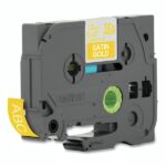 CINTA BROTHER TZE-MQ835G BLANCO SOBRE DORADO DE 12MM PARA P-TOUCH 5M