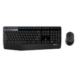 TECLADO Y MOUSE LOGITECH MK345 MEMBRANA INALÁMBRICO 2.4 GHZ CON RECEPTOR USB ESPAÑOL 920-007820