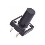 SWITCH PULSADOR 12X12X15MM 4 PINES BOTON REDONDO