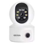 CAMARA SEISA IPC-ZAS05 SMART IP DOBLE LENTE 360° INTERCOMUNICADOR VOZ