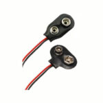 BROCHE PORTA BATERIA 9V FLEXIBLE
