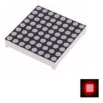 MATRIZ LED 8X8 CATODO COMUN LED 5MM ROJO
