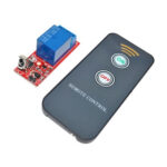 MODULO RELAY 1CH 12VDC CON CONTROL REMOTO IR05