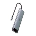 HUB TP-LINK UH9120C(UN) USB-C 9 PUERTOS (3 USB-A / USB-C DATOS / USB-C PD / HDMI / ETHERNET / SD / MICROSD) 5 GBPS 4K 60HZ PD 100W