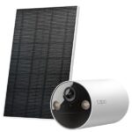CAMARA TP LINK TAPO C410 KIT(US) 2K 3MP STARLIGHT CMOS LENTE FOCAL 850NM IR CON PANEL SOLAR
